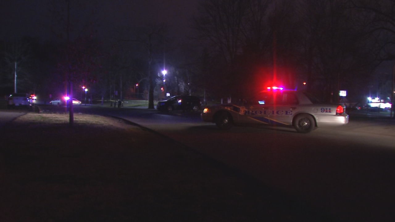 Crime scene: Shooting of Darryl King Jr. in Iroquois Park on April 4, 2019